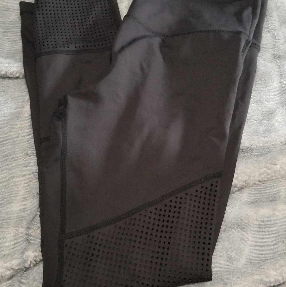 Black moto light and tights